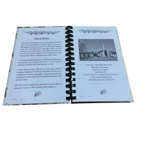 Fruit of the Spirit Cookbook 2012 Fair Lawn United Methodist Church Vintage - Picture 5 of 9